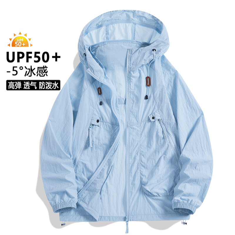 Fishing Jacket Waterproof - UPF50+ Erkek Güneş Koruyucu Ceket Buz