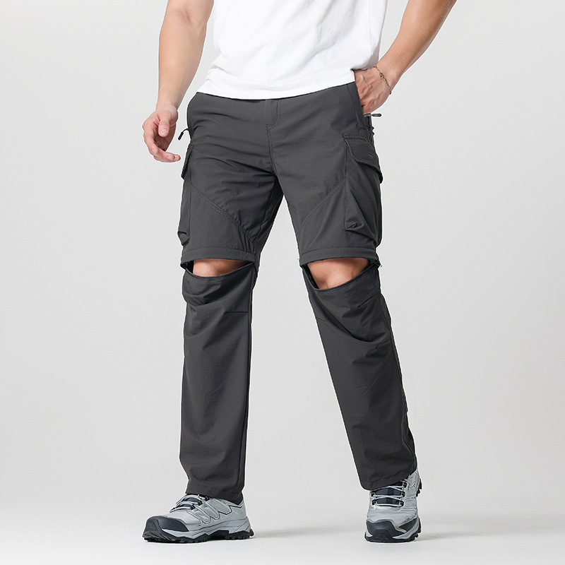 Fishing Pants Waterproof - Erkek Kargo Yürüyüş Dönüştürülebilir Pantolon, Su
