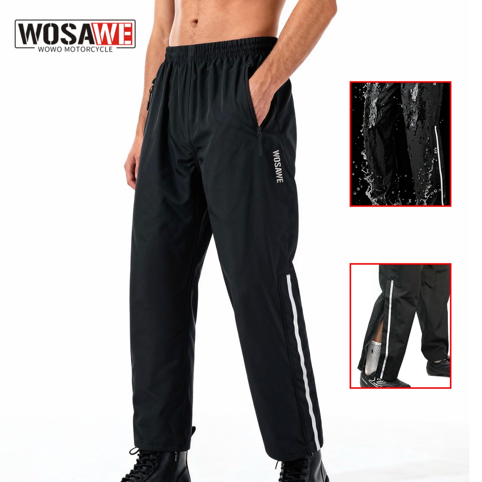 WOSAWE Motosiklet Yağmur Geçir - Fishing Pants Waterproof incelemesi ve fiyatı